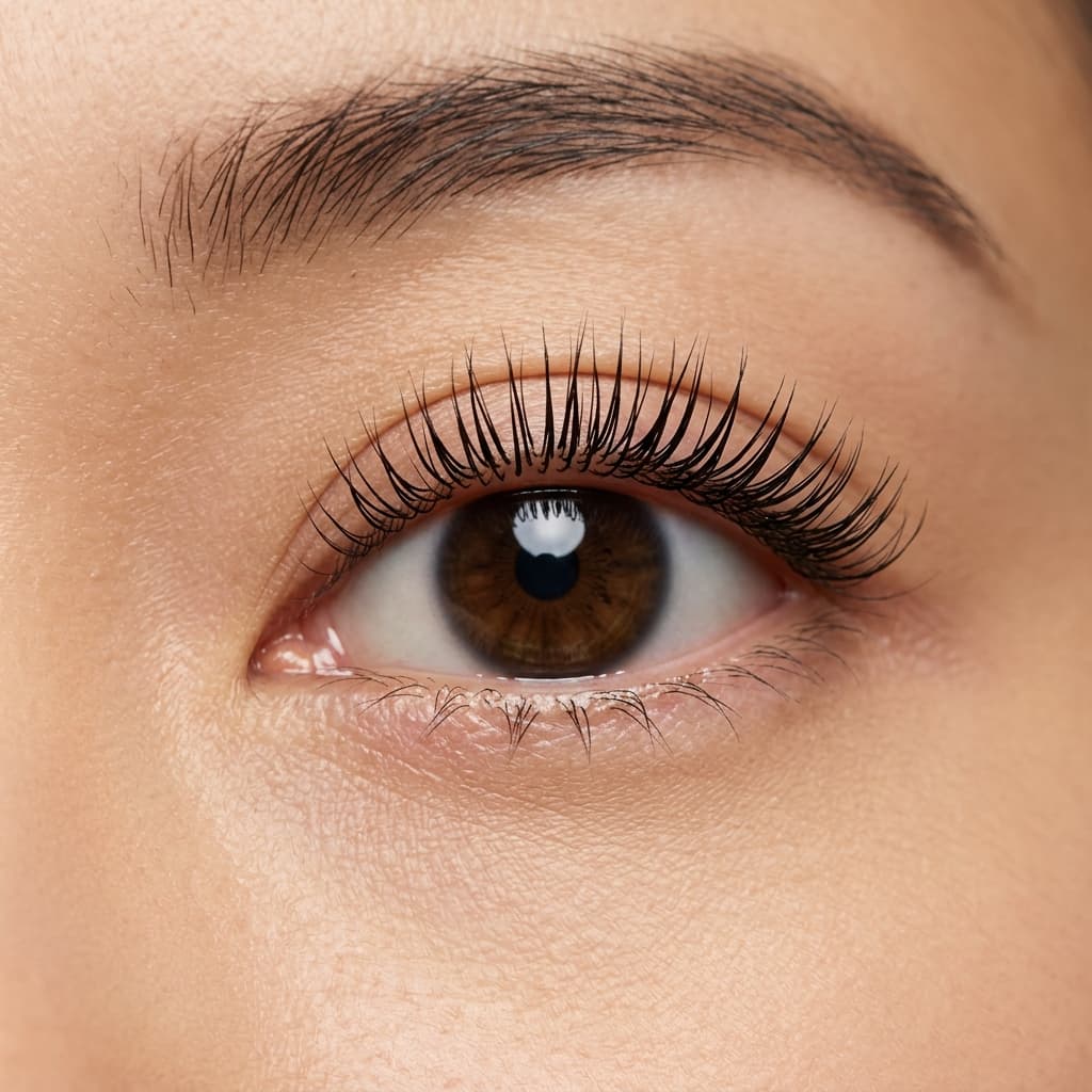 Lifting řas + barvení řas — After