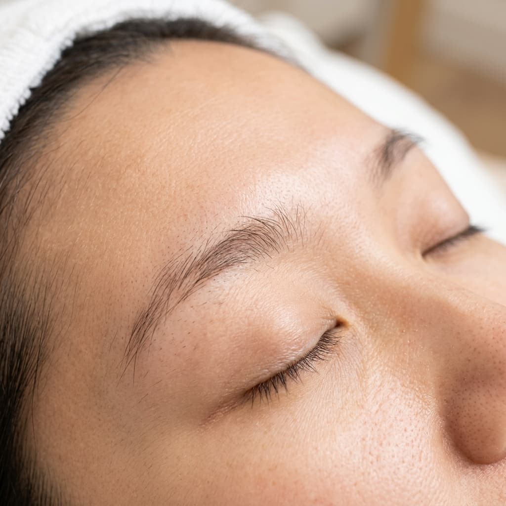 3D Microblading Eyebrows — Before